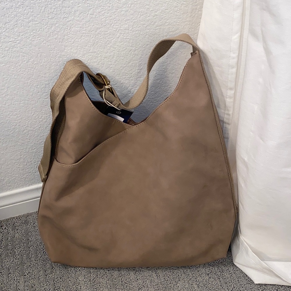 Universal Thread Unlined Taupe Purse